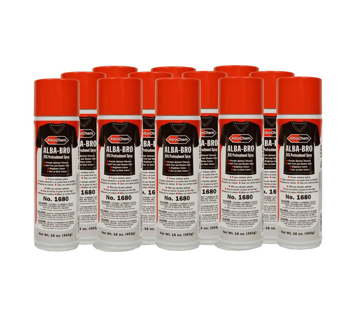 Aerosol Dark Shirt Pretreatment Cans for Brother Ink - Image 4